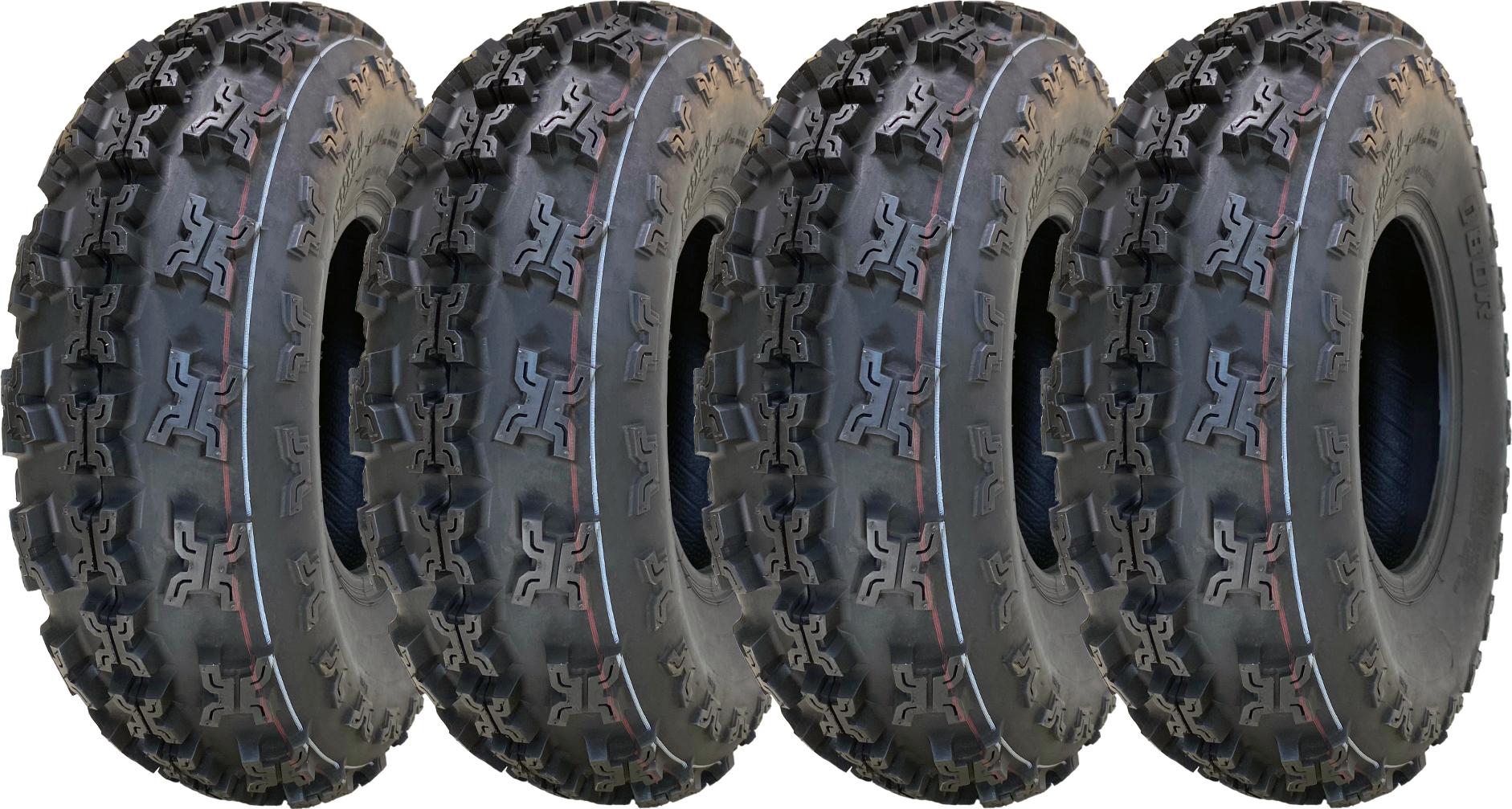 22x7.00-10 Slasher ATV Quad pneumatiky WP01 OBOR Race Tire 6ply Road legal (sada 4)