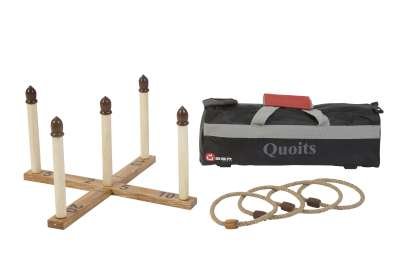 Ubergames Quoits/Ringewerfen- ECO-holz, in praktischer Transporttasche UG524