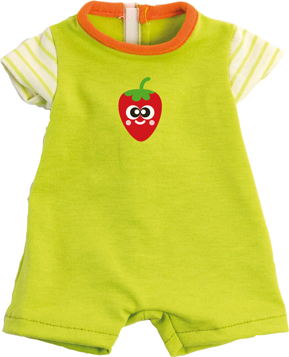 Miniland Strampler kurz grün - für Puppen bis 40 cm