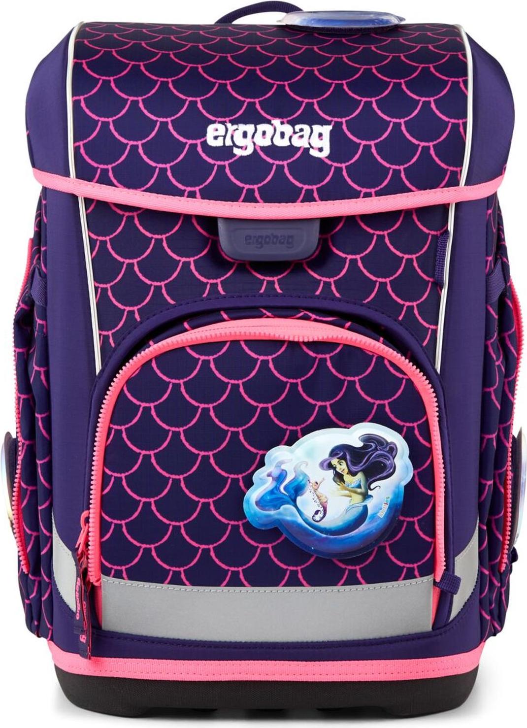 Ergobag Fond of GmbH Schulranzen-Set cubo light PerlentauchBär Perlentauchbär 01518-900K2-10