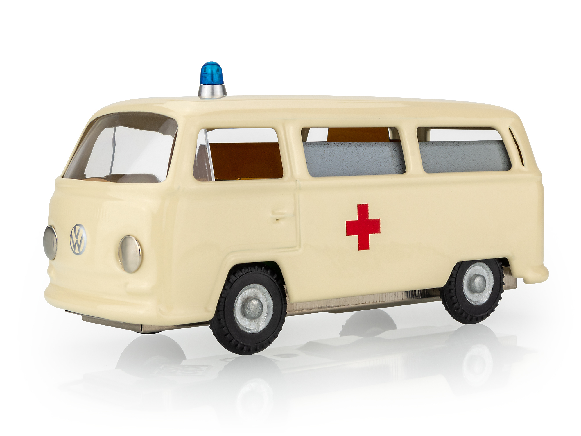 Auto VW Ambulance kov 12cm 1:43 v krabice Kovap 4.61311