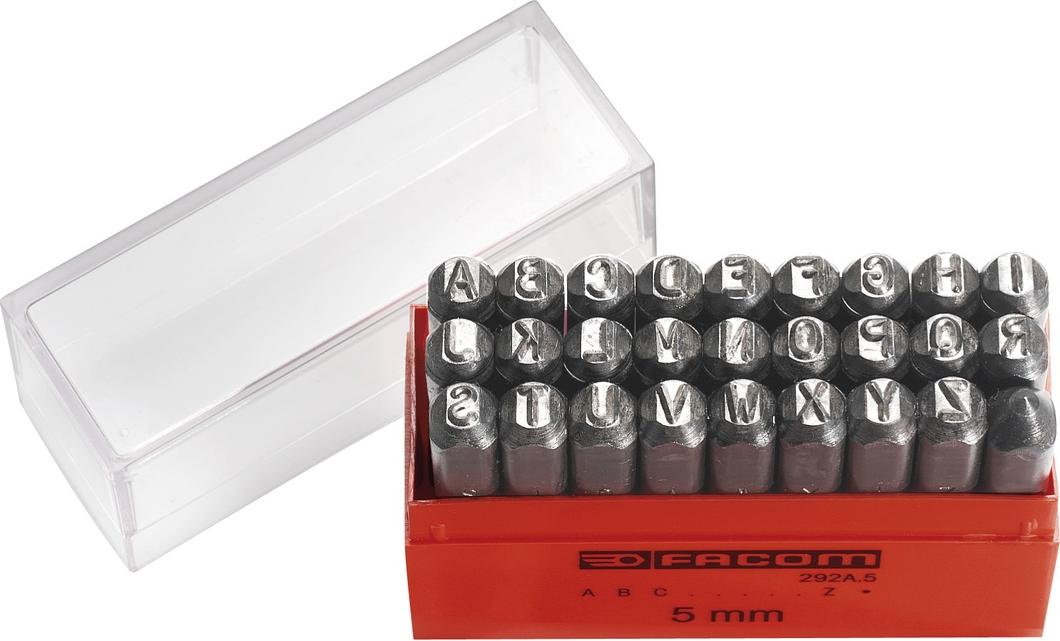 FACOM Schlagbuchstaben A - Z, 3 mm, 27-tlg. 292A.3