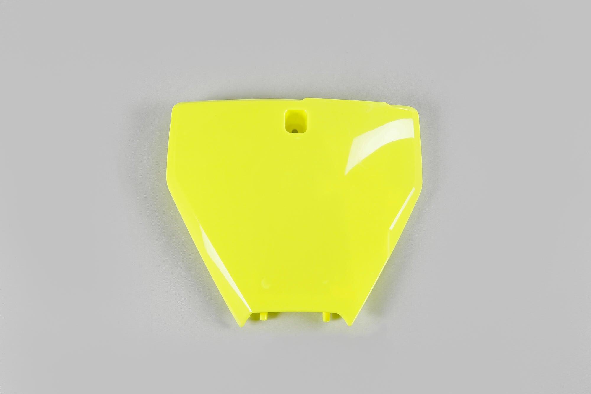 UFO Plast Startnummernschild Startnummernschild UFO Husqvarna gelb UFO-HU03367-DFLU