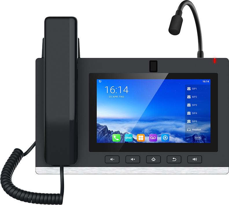 Fanvil IP-Telefon A308i, schwarz - VoIP-Telefon - Sprachübertragung über das Internet