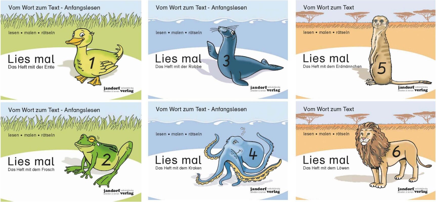 Lies mal - Hefte 1-6 (Auflage 2015) als Paket