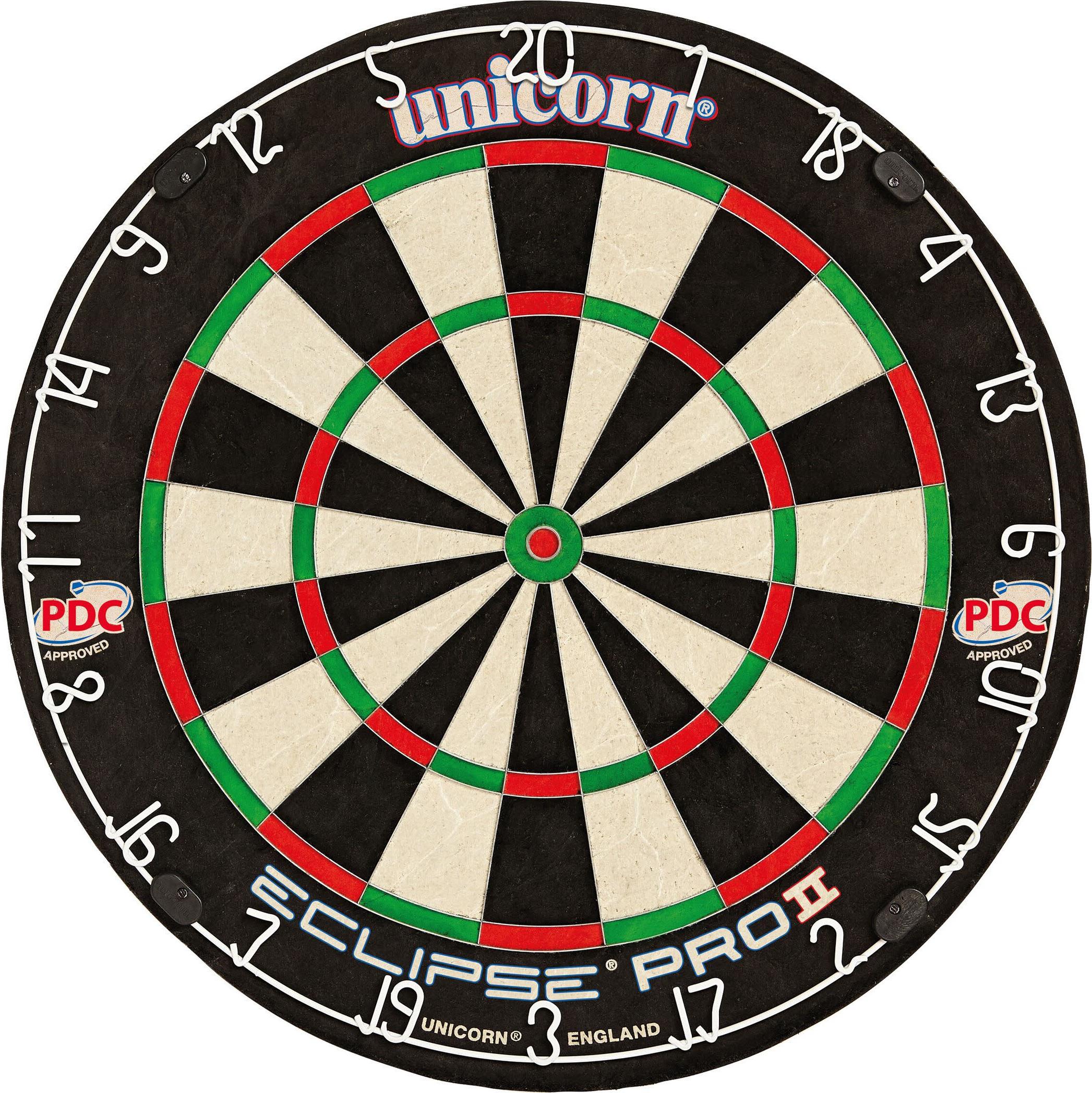 Unicorn Darts Eclipse Pro 2 Black Dartscheibe 79453