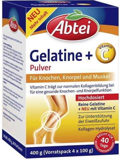Omega Pharma Deutschland Abtei Gelatine Gelatine + Vitamin C 400 g 15570602