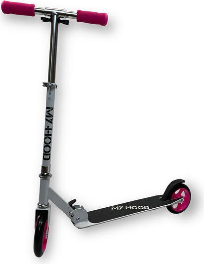 My Hood 145 Klapproller - Weiß-Pink 505160