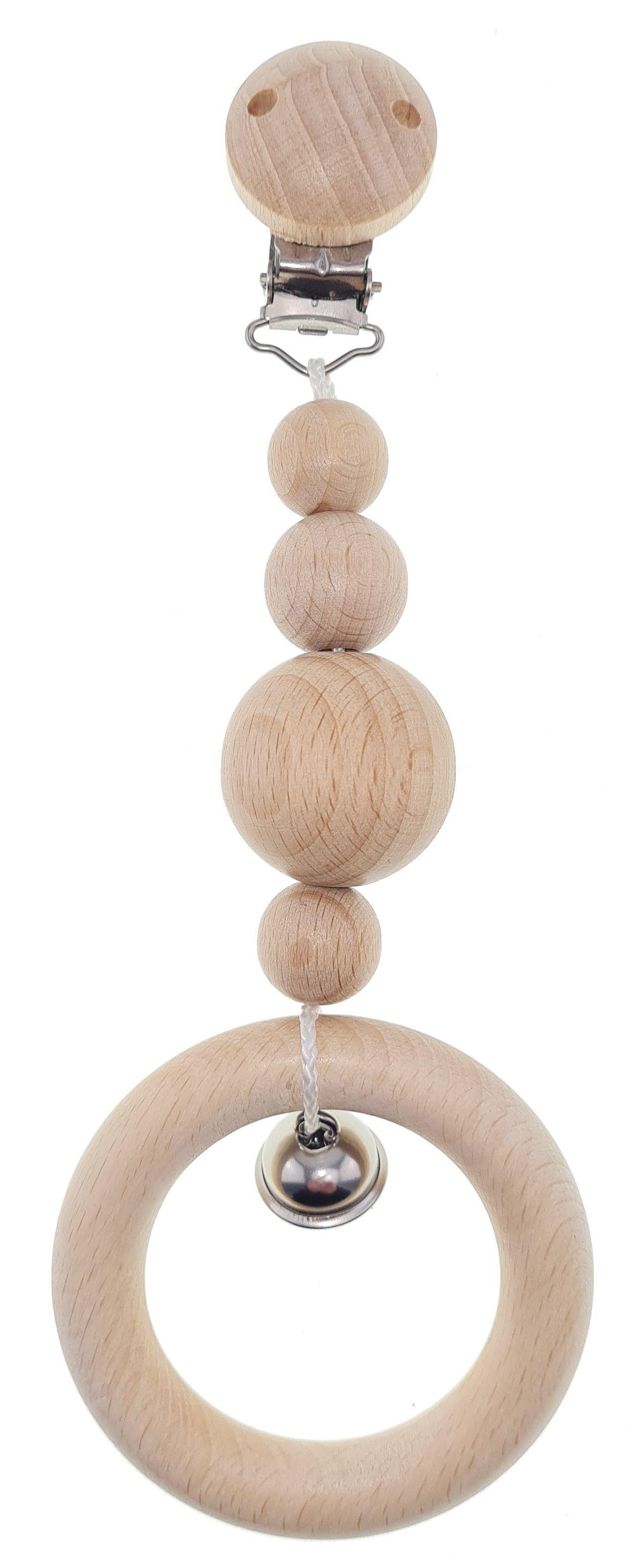 Hess Babyspielzeug Wagenanhänger Kugel und Ring BxHxT 7x20x3,5cm NEU GH12821