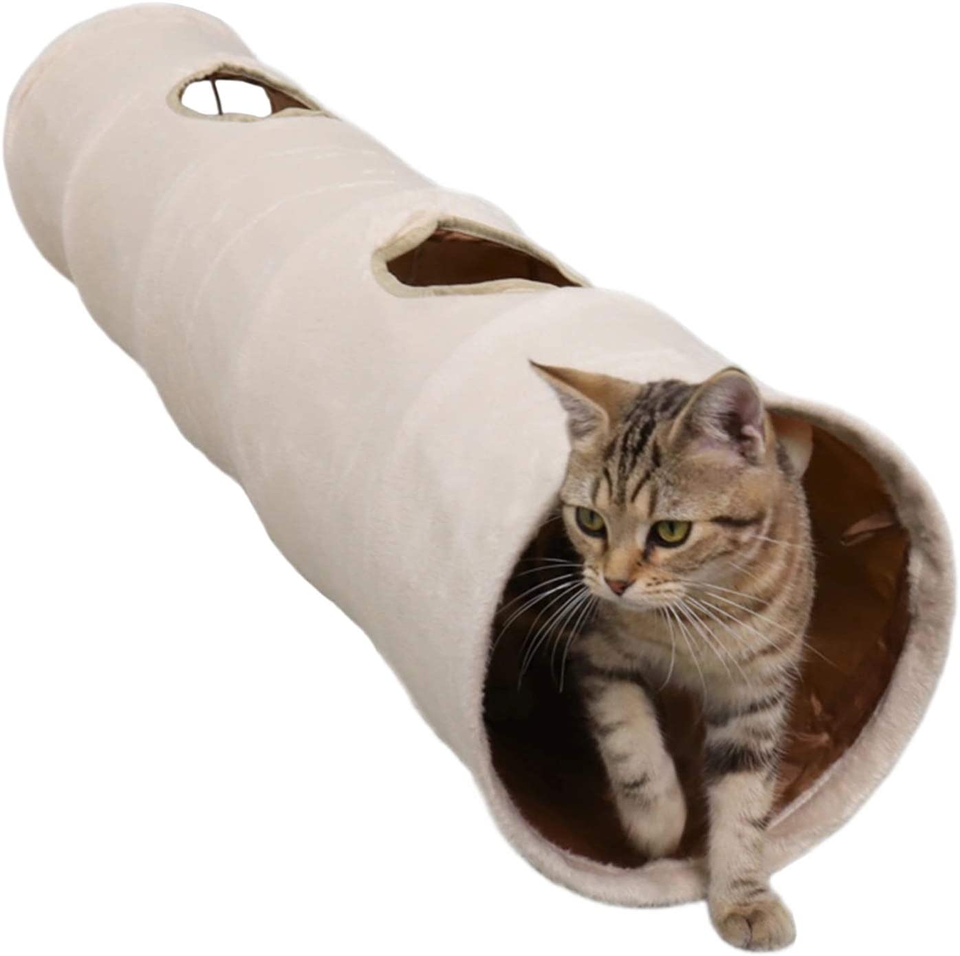 DOITOOL Faltbarer S Förmiger Katzentunnel Für Katzen Und