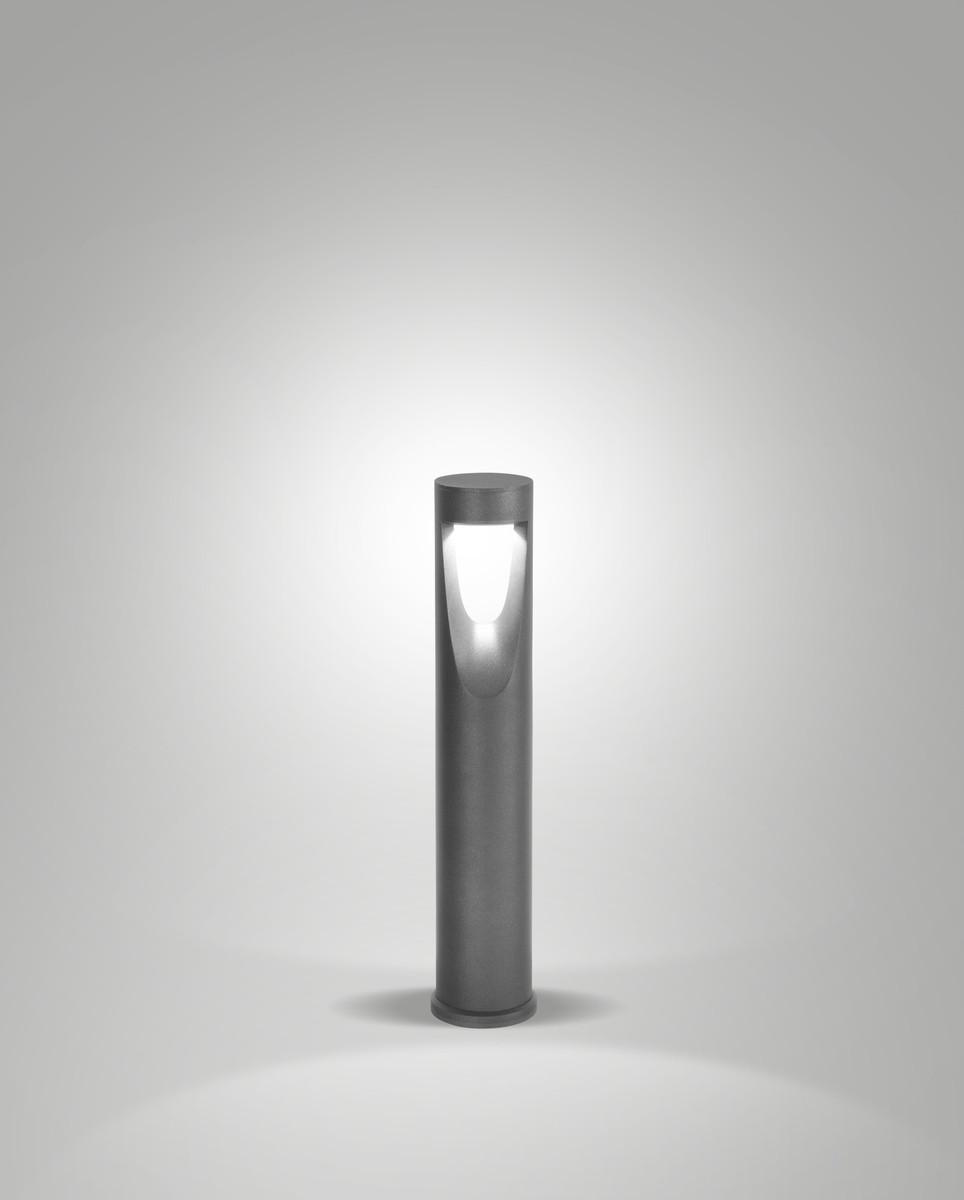 Fabas Luce TEO SHINY BLACK LED Poller 13W warmweiß Schwarz mit Schimmereffekt 6529-10-204