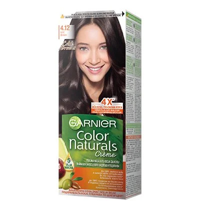 Garnier Color Naturals Haarfärbemittel 4.12 Iced Brown