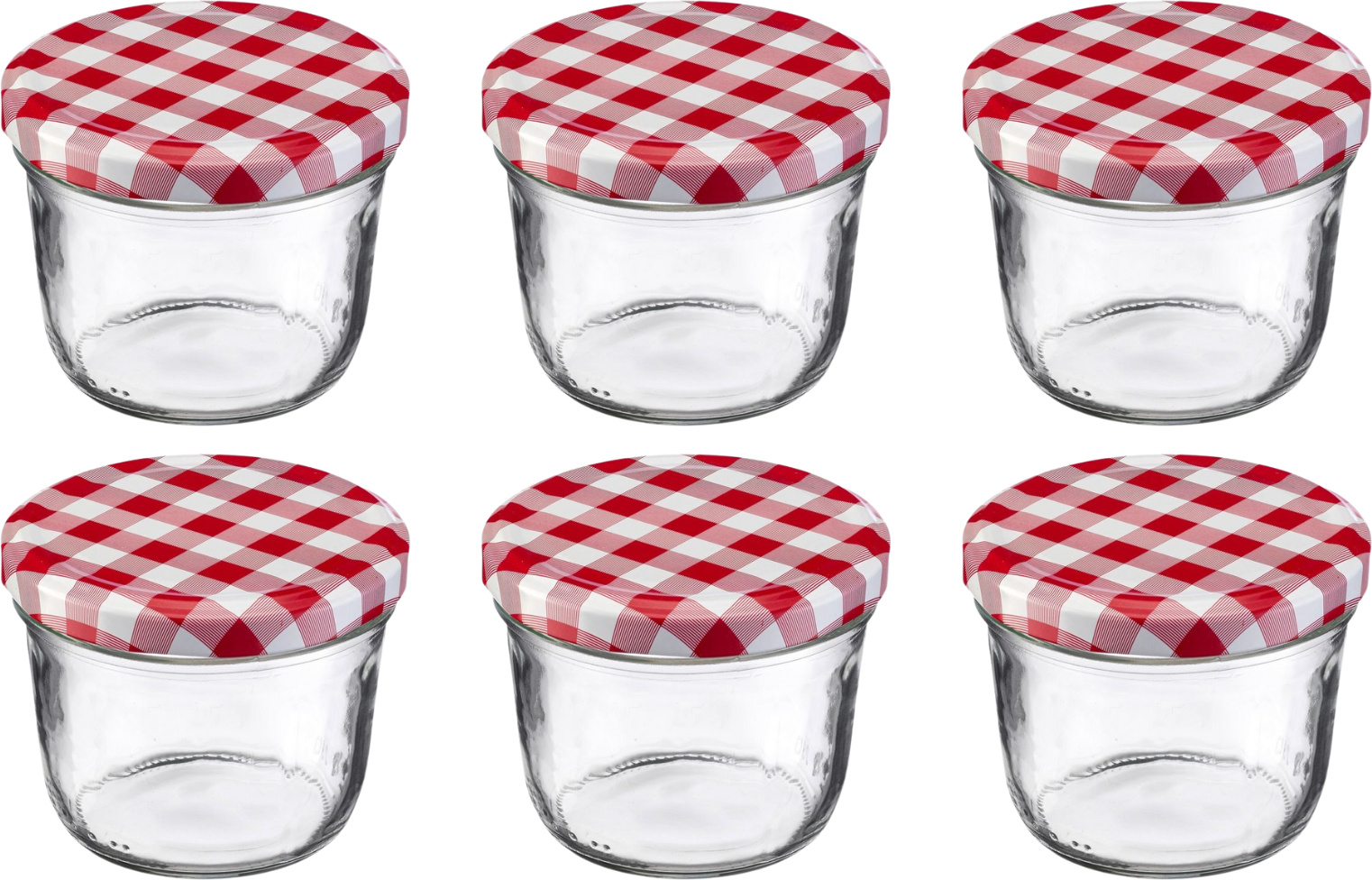 Westmark Marmeladenglas - ø 8.2 cm / 230 ml - 6 Stück 56008