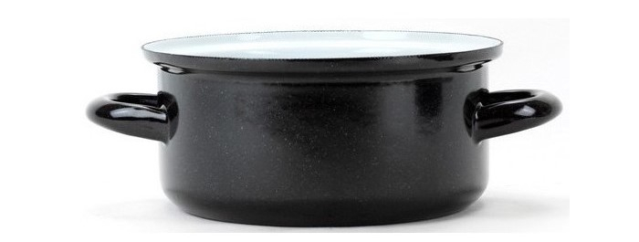 Emaille-Kochtopf STANDARD 20 cm, 2,6 l - Belis 55123