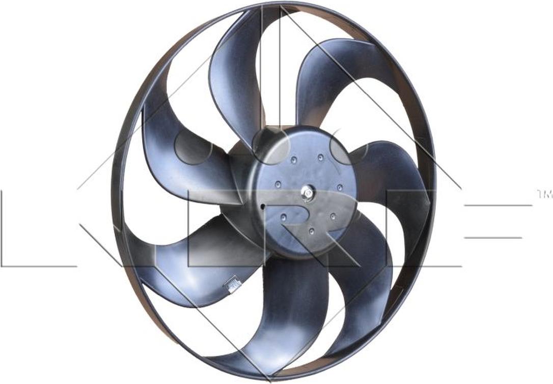 NRF 47414 Lüfter Motorkühlung Kühlerlüfter für VW Lupo (6X1, 6E1) Wasserkühler
