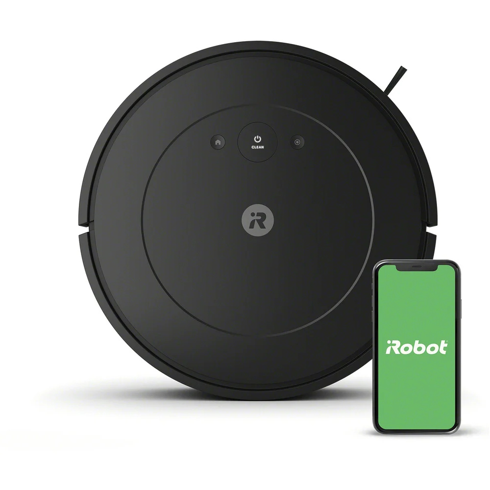 Robotický vysavač iRobot Roomba Combo Essential Y011040, čierná