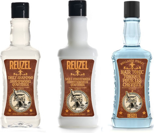 Reuzel Daily Shampoo 350ml + Reuzel Daily Conditioner 350ml + Tonic 350ml
