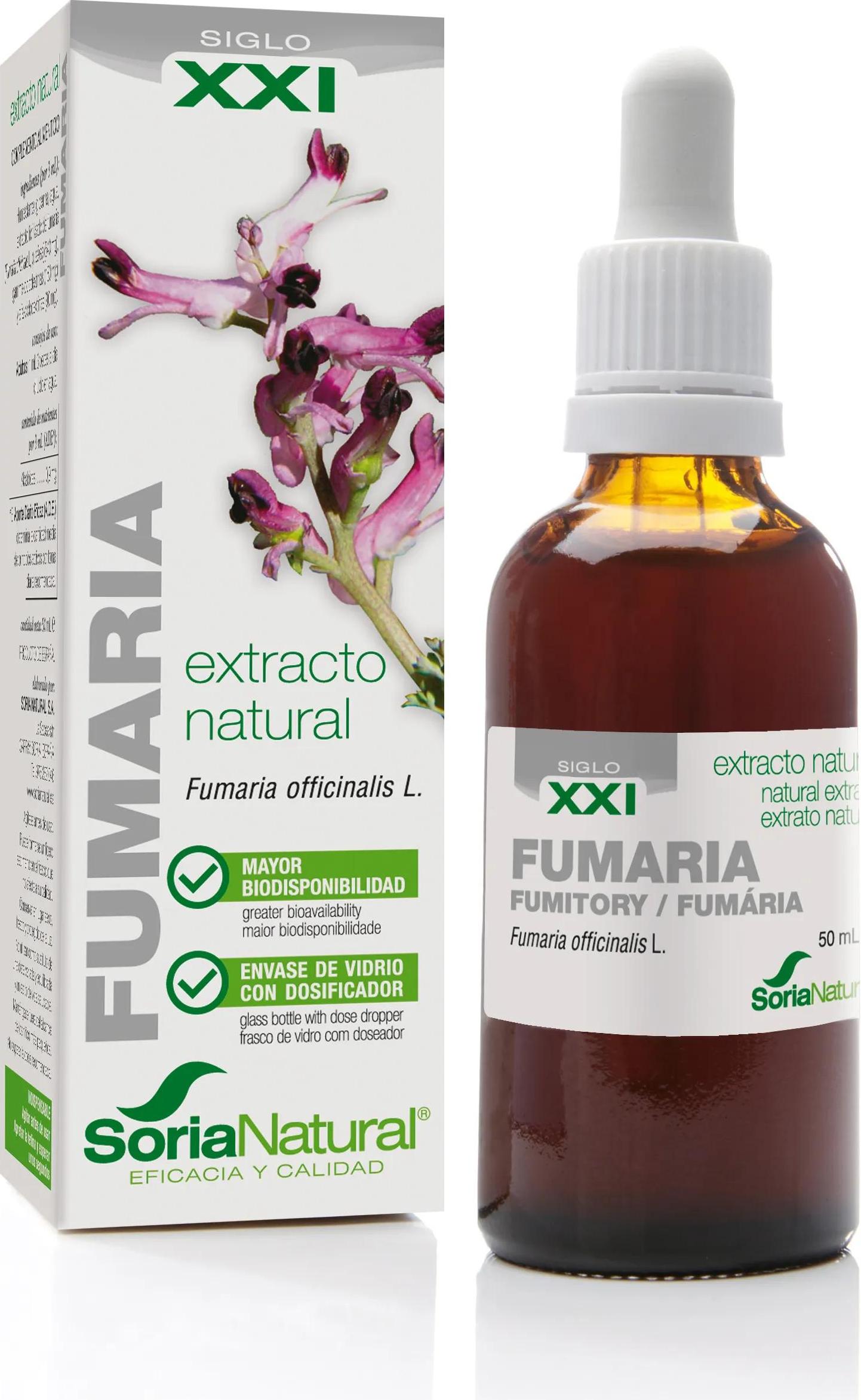 Soria Natural Soria Extracto Fumaria S Xxi 50ml