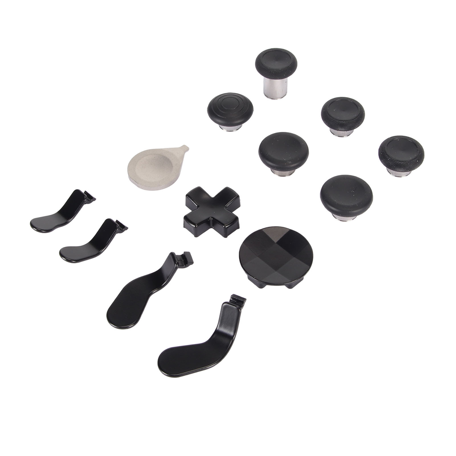 Cocosity Ersatz-Daumenstöcke-Kit,Daumenstöcke-Kit,Metall-Daumenstöcke,Metall-Daumenstöcke-Kit,Daumenstöcke-Ersatztasten,Wireless Controller Paddles Zubehör