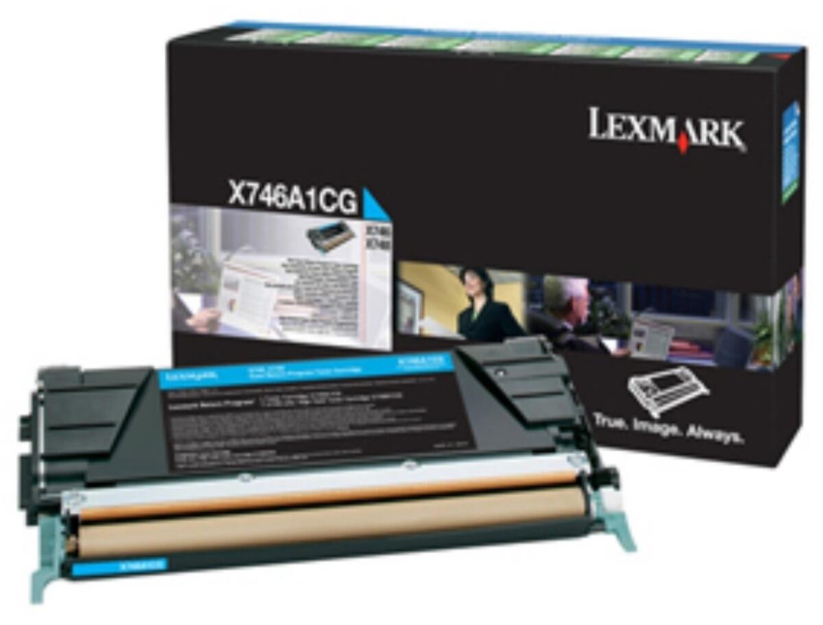 Lexmark Rückgabetoner / cyan / 70.000 Seiten / für X746, X748 X746A1CG