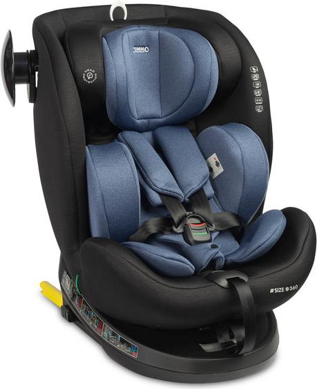 CARETERO Autositz Kinder Autokindersitz Commo, ISOFIX, 40-150cm, Marineblau TERO-1993