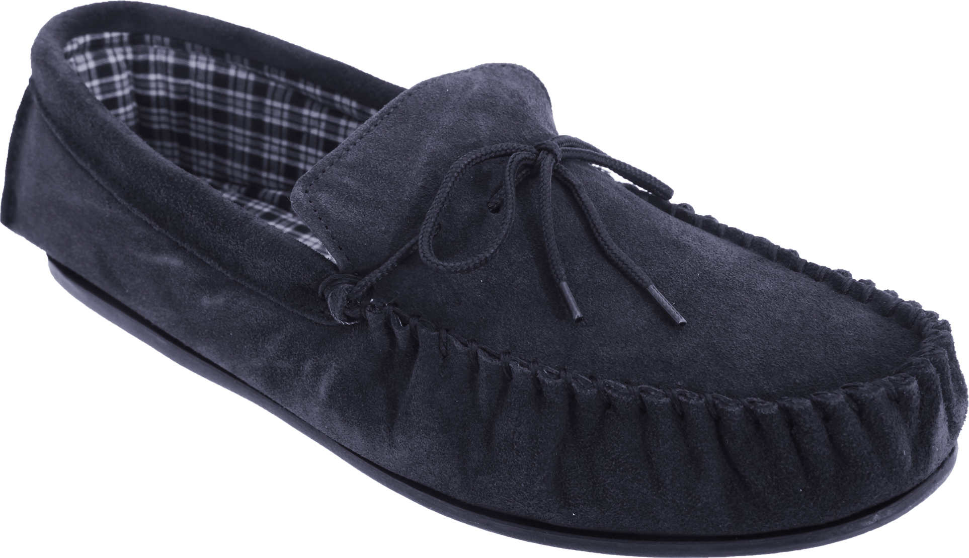 Mokkers Lily - Mocassini in pelle con fodera in tessuto floreale, Blu (Blu), 36 EU