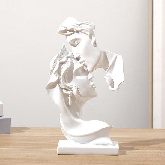OEM Abstract Kunstdoppel mit Halskette, weiß, Dekoration, romantisch 2026