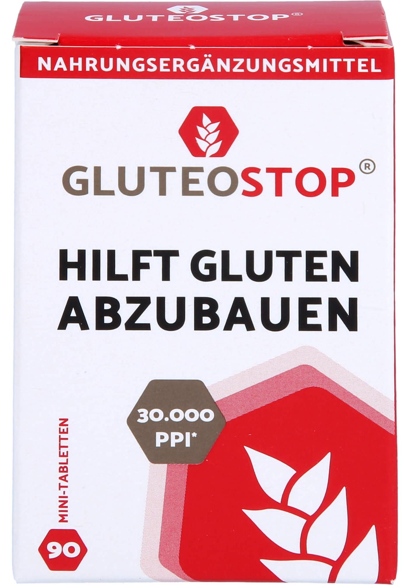 ineo Pharma GluteoStop Tabletten hilft Gluten abzubauen, 90 St. Tabletten 14184771