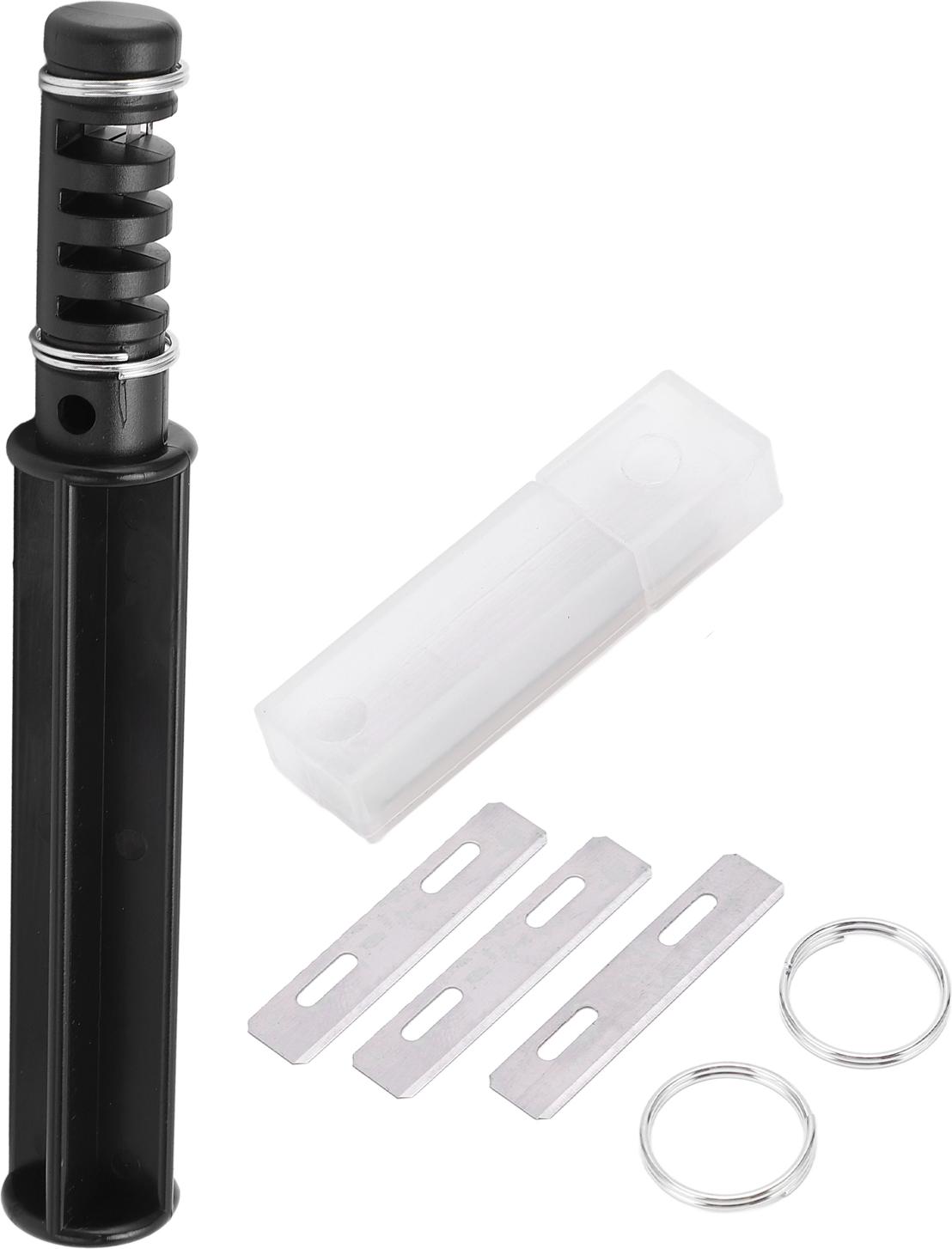 Gistuch Spitzenmacher, Leder-Drehschneider, DIY-Bedienschnur mit 3 Klingen, Werkzeugschneider