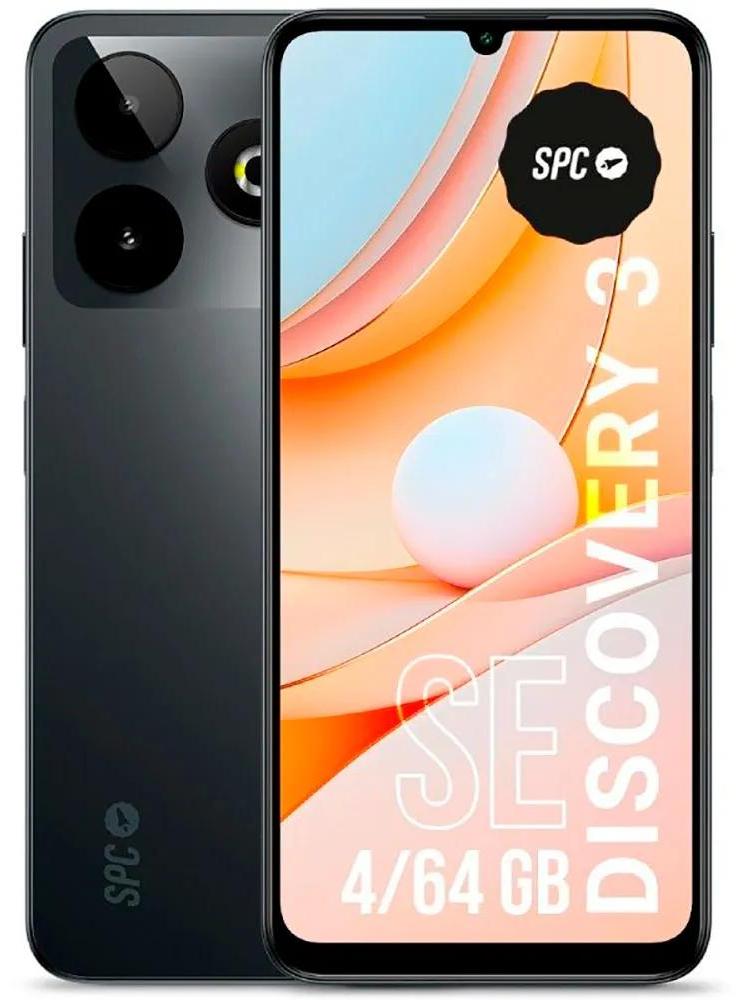 SPC Discovery 3 SE, 17,3 cm (6.8"), 4 GB, 64 GB, 13 MP, Android 14, Šedá