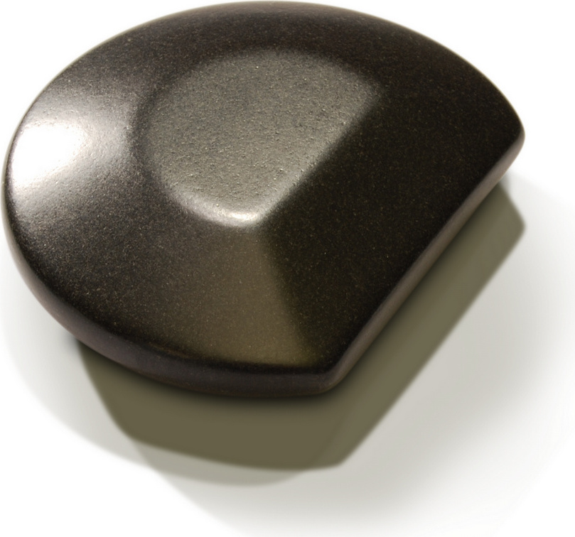 Master Massage Basalt Steine 3/4 Rund für Hot Stone Gua Sha Steine 2er Pack