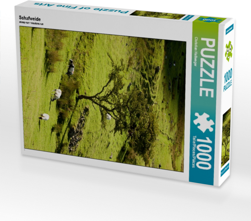 Calvendo Schafweide 1000 Teile Puzzle hoch 480x640mm, Hallweger Christian; 7449929