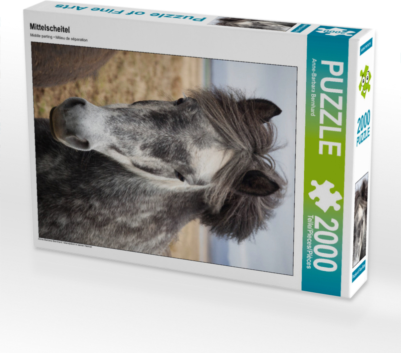 CALVENDO Puzzle Mittelscheitel 2000 Teile Puzzle hoch | 2000 Teile Lege-Größe 90x67cm Foto-Puzzle für glückliche Stunden