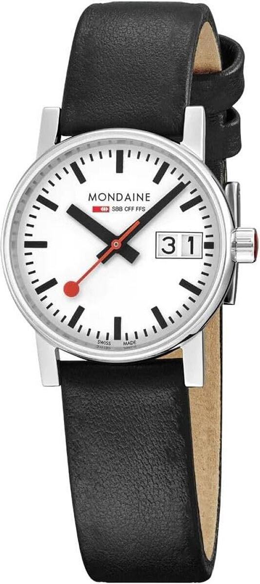 Mondaine evo2 316L Stainless steel Wiße MSE.30210.LBV