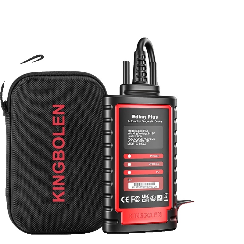 Skener OBD2, podpora protokolov CAN FD, 16 funkcií resetovania, modrá farba