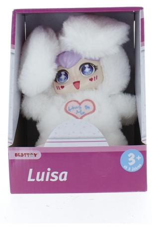 Besttoy - Plüschpuppe Binky - weiß B 58952