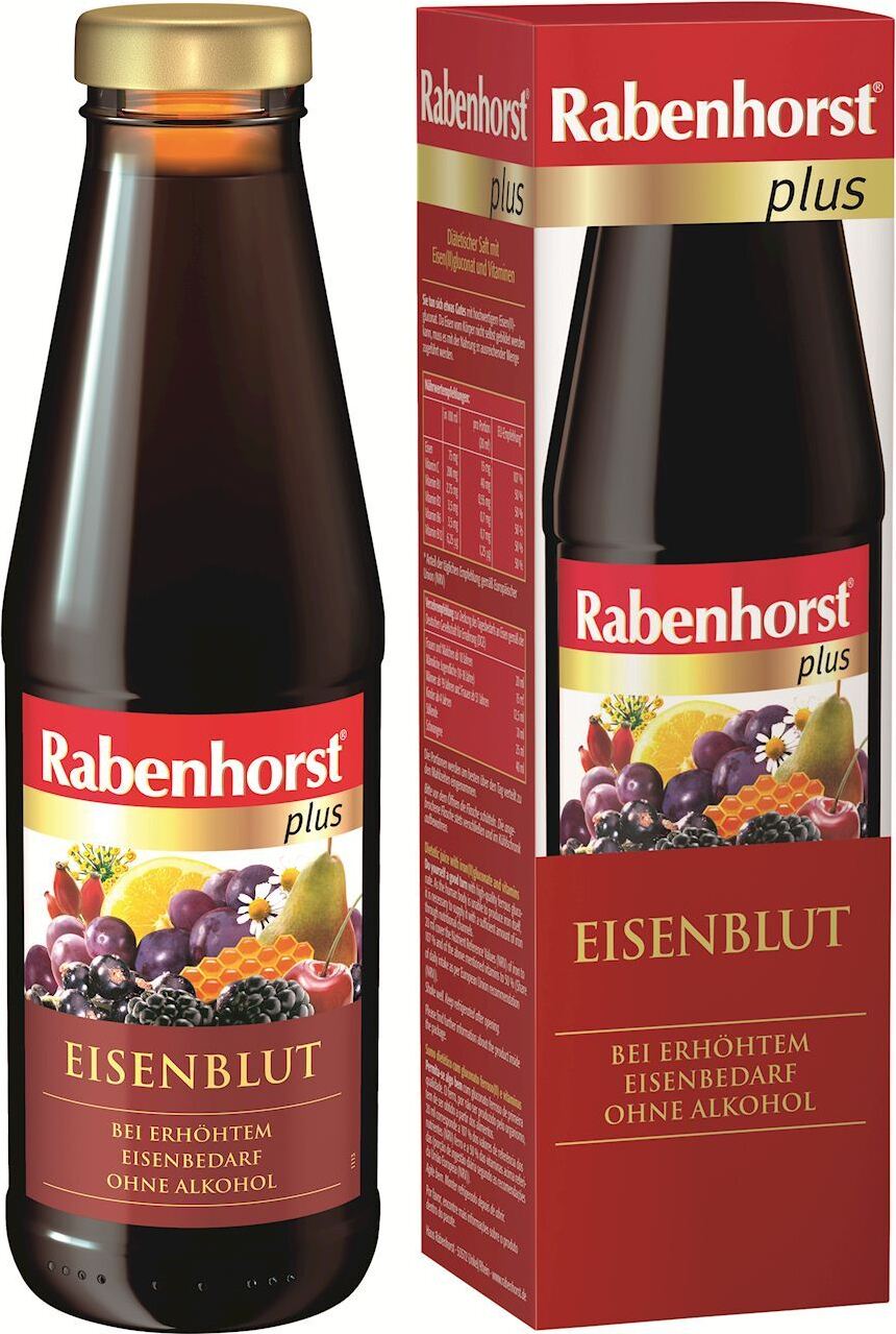 Haus Rabenhorst O. Lauffs Rabenhorst Eisen Plus Saft 450 ml 19505263