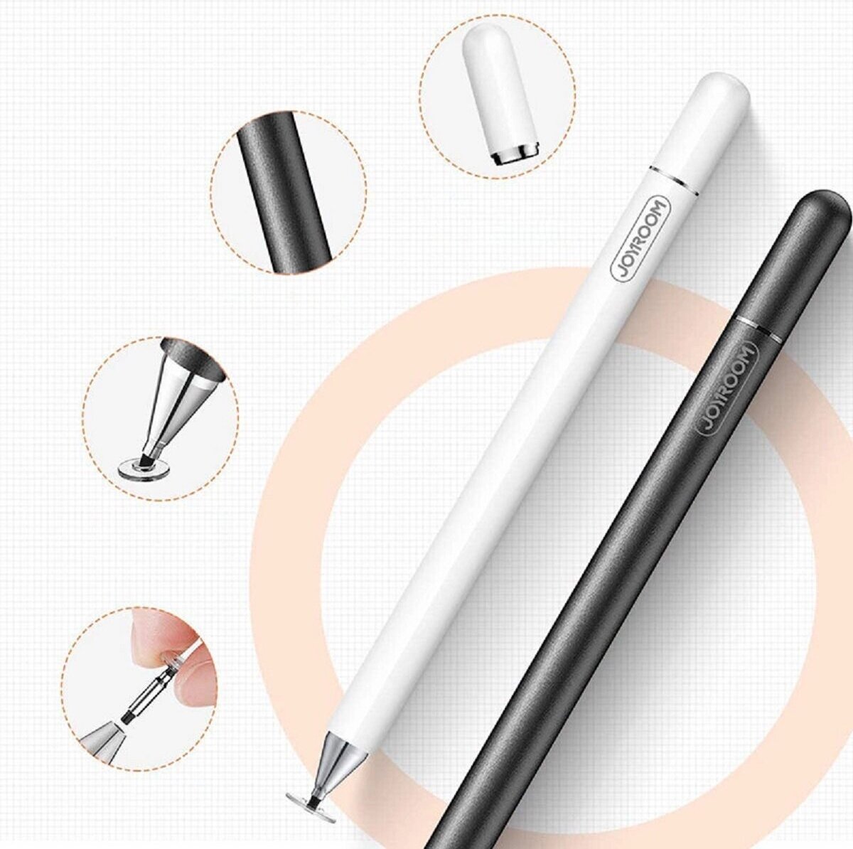 Joyroom Passive Capacitive Stylus čierna JR-BP560S