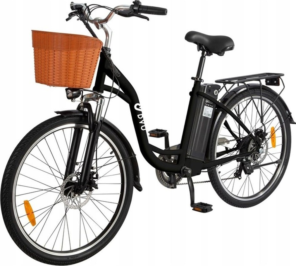 DYU-C6 26 palcový dámsky bicykel E Bike od 155cm mestský elektrický bicykel s nízkym krokom 36V 12.5Ah lítiová batéria pedelec motor rozsah