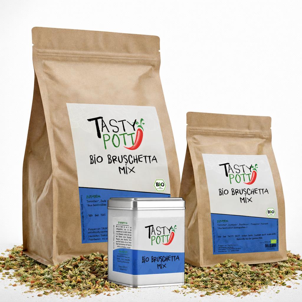 TASTY-POTT Tasty Pott Bruschetta Mix Gewürzmischung - im Beutel - 1000g TP-Bruchett-1000g