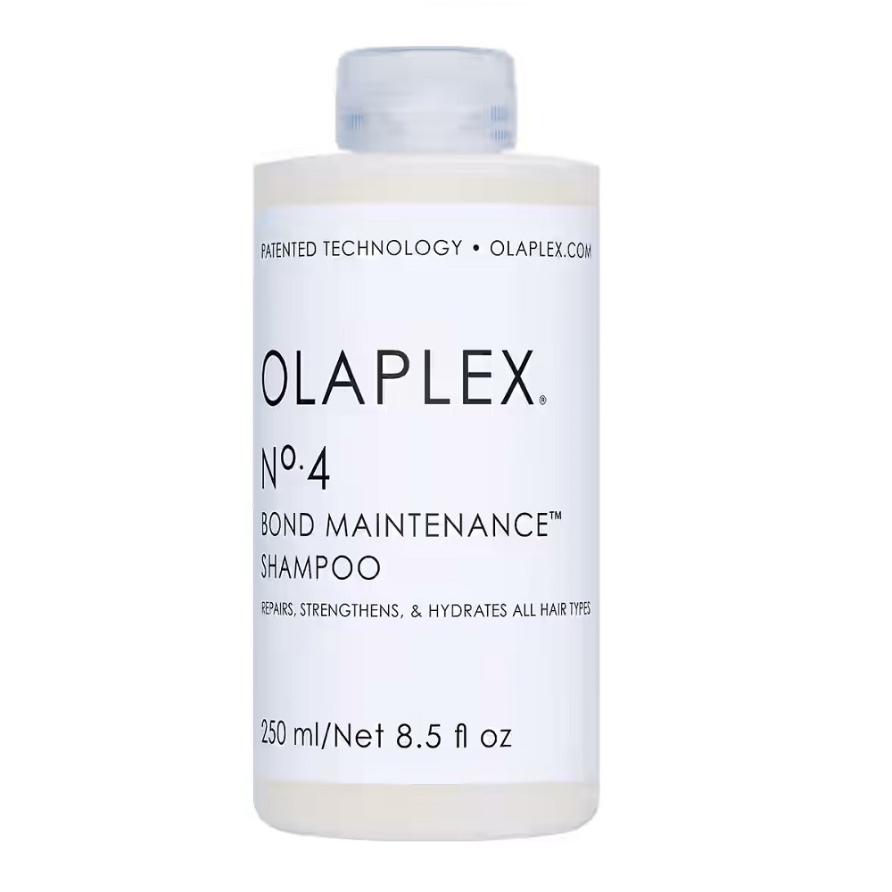 Olaplex No. 4 Bond Maintenance Shampoo, 250 ml, Šampón, Profesionálne, Unisex, Všetky typy vlasy, Poškodené vlasy, Všetky farby