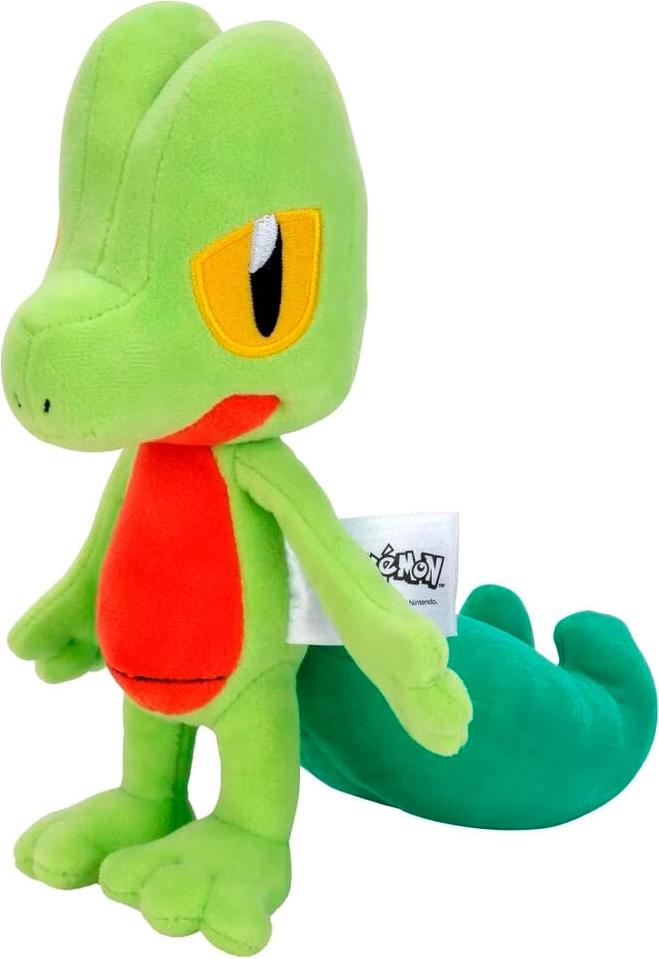 Northix Treecko Plüschtier 20 cm - weich, kuschelig, perfekt für Sammler
