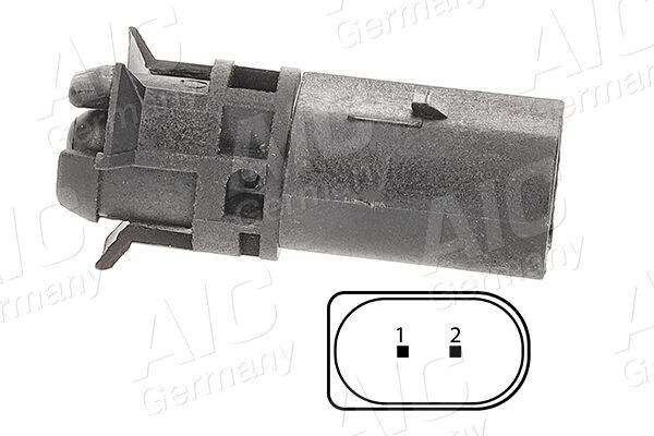 AIC Außentemperatursensor Ausentemperatursensor 54616 für VW Golf IV Schrägheck (1J1) Kunststoff