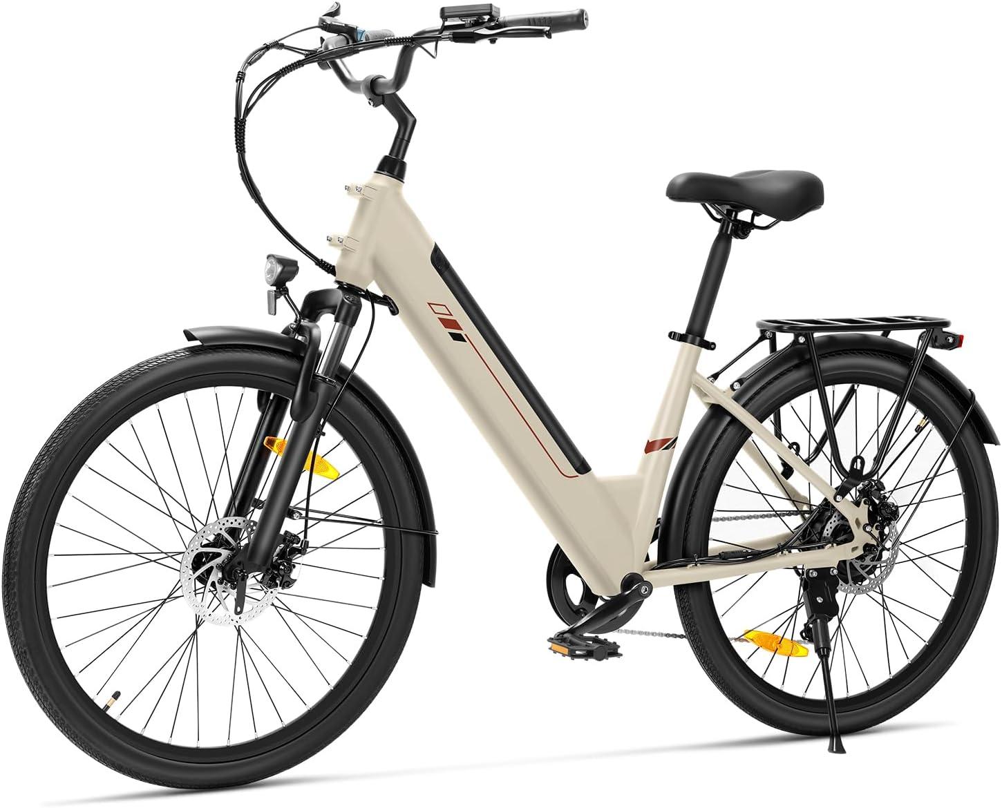 Touroll J2 ST E-Bike mit Tiefeinstieg 26 Zoll 250W 561,6Wh 100km Shimano 7-Gang