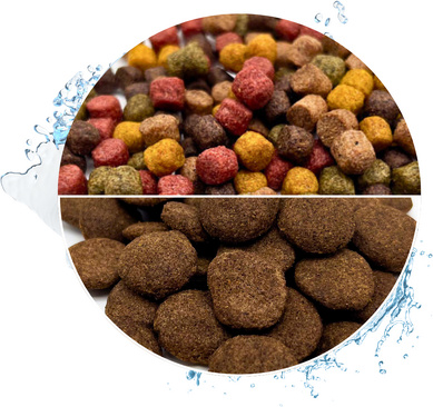 Warnicks Tierfutterservice WTS Koifutter 10-Sorten Mix mit Spirulina & Paprika - 15 KG + 1 KG Hanzam 6 mm 2002-026