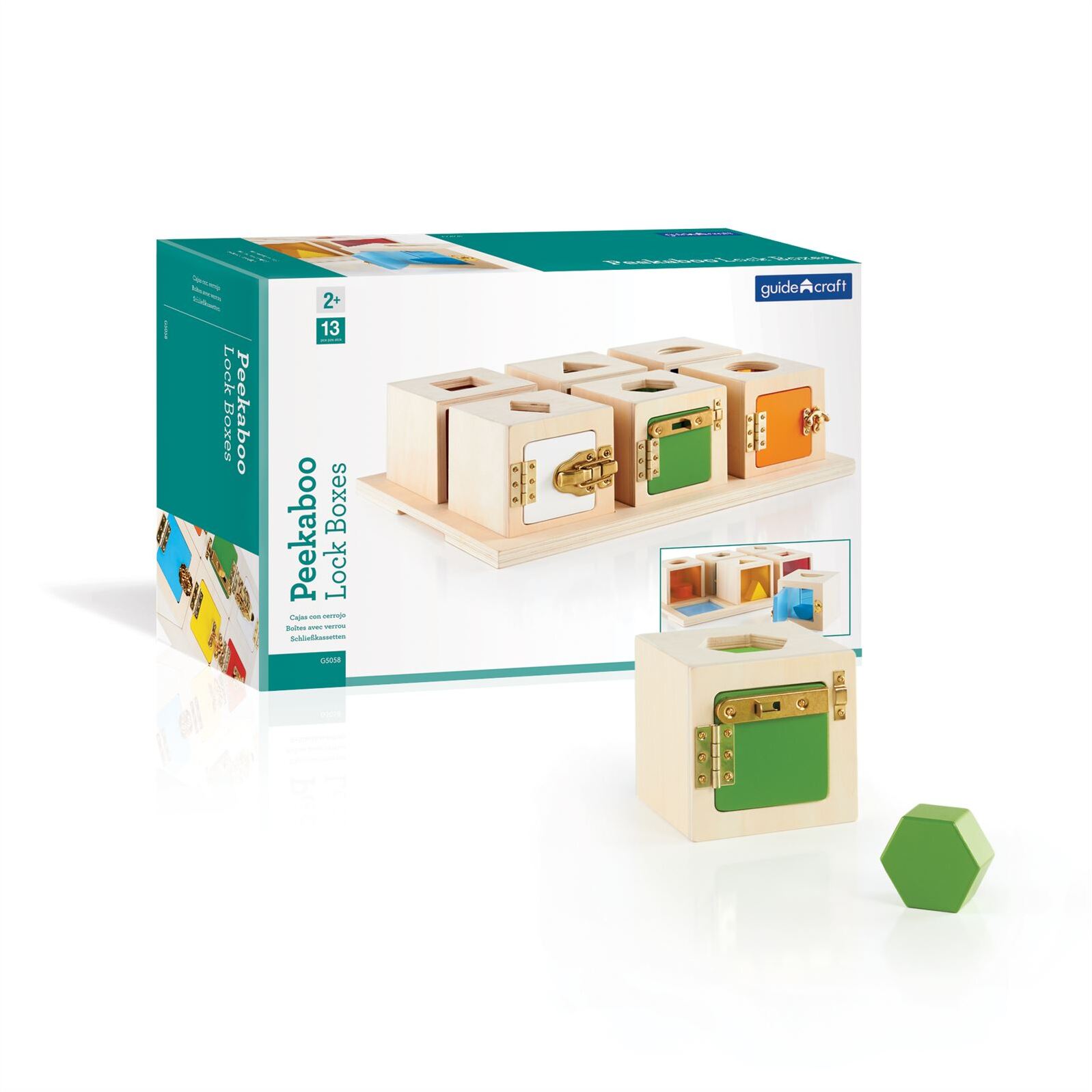 GuideCraft XGC-G5058 Peekaboo Schlösser und Formen
