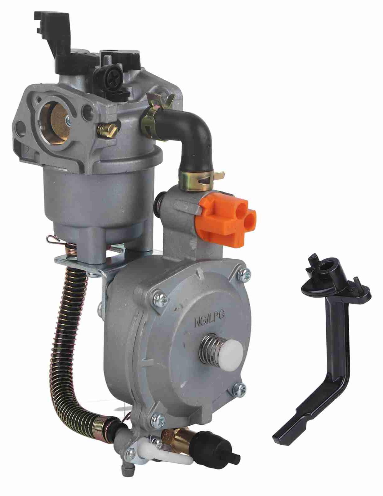 Gistuch Generator Dual Fuel Carburetor LPG NG Conversion Kit für 2,8 kW GX200 170F Handbuch Erstickungsspule