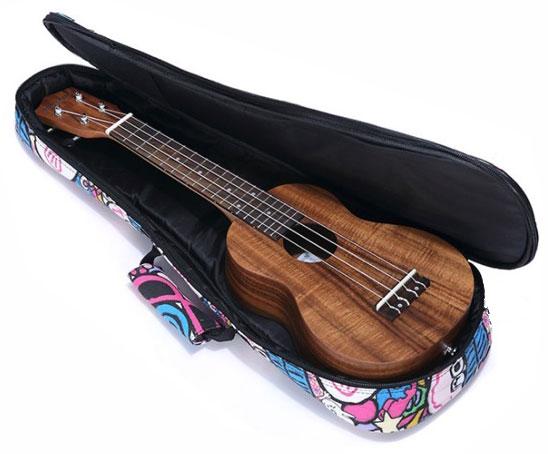 Hard bag UB-02 Konzertukulele-Tasche gepolstert