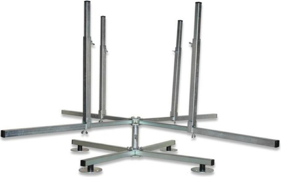 Sanpro 4-Arm Rohrhaspel / Abrollhaspel für PE-X und Verbundrohr (Rohrhaspel)