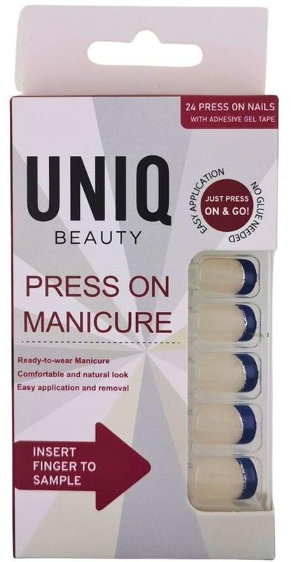 UNIQ Click On Press On Maniküre Nägel Skyline - 24 Stück Kunstnägel